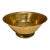 Stanley Roberts 24k Plated Footed Bowl Hollywood Regency For Sale