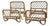 Vintage Single Rattan Beds, 1970s, Set of 2 For Sale