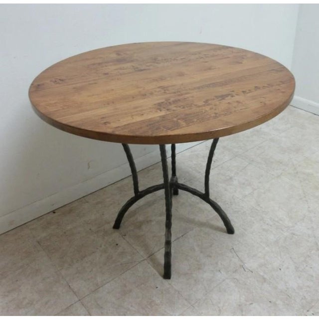 Great shape tight and sturdy. minor wear. table no longer has original markers sticker/hang tag does has stamp with finish...