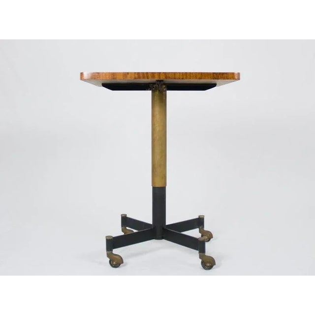 1950s Swiveling and Adjustable Table by Paolo Tilche for Arform, 1950s For Sale - Image 5 of 8