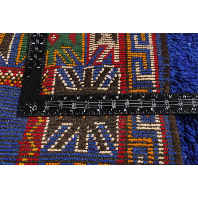 Textile Vintage Beni M'Guild Moroccan Rug, 06'00 X 11'05 For Sale - Image 7 of 10