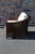 McGuire 1990s McGuire Woven Leather Armchair and Ottoman From the Antalya Collection For Sale - Image 4 of 18