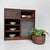 This vintage Japanese tana cabinet dates from the early Shōwa period, around the 1930s. The piece has a compact, square...