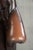 Brown Chesterfield Desk Chair in Brown Cowhide Leather For Sale - Image 8 of 17
