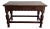 Antique Console Robert Mitchell Furniture Co. Carved Quarter-Sawn Oak Jacobean Revival Library Table, Cincinnati, C. 1900–1915 For Sale