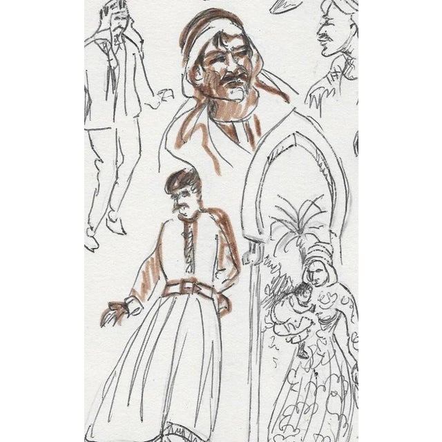 Painting by English artist Ivy Attwell (1895-1985). Attwell traveled extensively all over the world and recorded her...