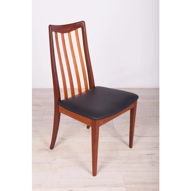Teak and Leather Dining Chairs by Leslie Dandy for G-Plan, 1960s, Set of 6 For Sale - Image 9 of 18