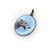 Traditional 1900-1909 Swedish Sterling Silver Enamel Portrait of a Sighthound For Sale - Image 3 of 8