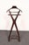 1950s Italian Modern Fratelli Reguitti Sculptural Stained Mahogany X-Form Valet For Sale - Image 5 of 16