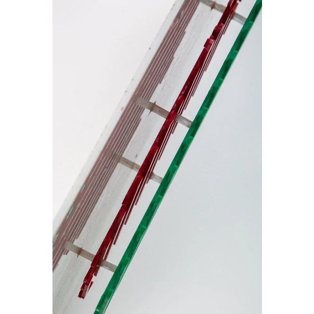 Salvador Presta, Portrait of Friend Munerato, 1970s, Acrylic Glass For Sale - Image 6 of 9