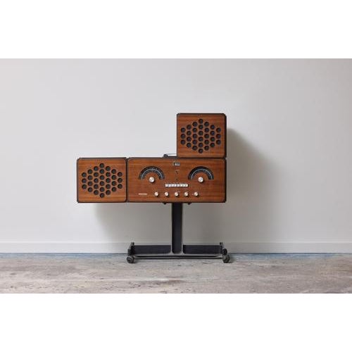 RR 126 Speakers by Achille & Pier Giacomo Castiglioni for Brionvega, 1965 For Sale - Image 3 of 11