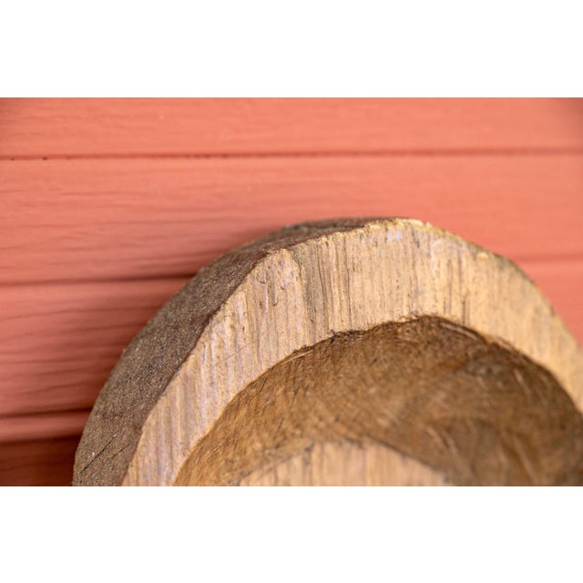 19th Century 19th Century Oblong Primitive Dough Bowl For Sale - Image 5 of 10