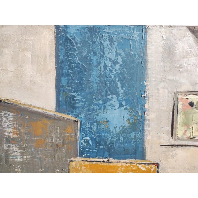 Atelier 5, Semi Abstract, Studio, Contemporary, Modern, Framed by Sophie Dumont For Sale - Image 4 of 7