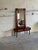 Mid-Century Modern Vintage Danish Modern Rosewood Entryway Set With Mirror in Style of Pedersen & Hansen For Sale - Image 3 of 10