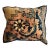 Pillow W/ Antique Persian Rug Fragment , 1'4" X 1'4" For Sale