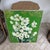 Midcentury Oil on Board Floral Still Life of White Tulips For Sale - Image 10 of 12