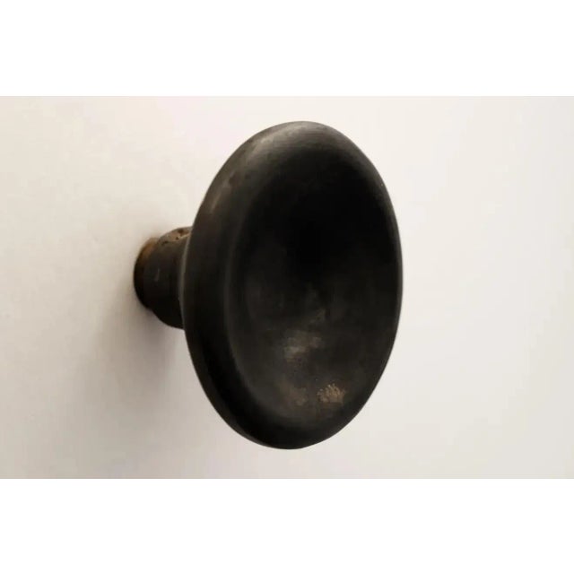 Carl Auböck Model #8040-2 patinated brass knob. Designed in the 1950s, this versatile and Minimalist Viennese knob is...