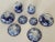 Vintage Japanese Fine Porcelain Cobalt Blue Tea Set- 4 Pieces For Sale In Miami - Image 6 of 9