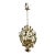 Italian Tole Flower Chandelier, 1960s For Sale - Image 8 of 8