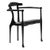 Mid-Century Modern Black Ash Gaulino Spanish Easy Chair by Oscar Tusquets, 2010 For Sale - Image 10 of 10