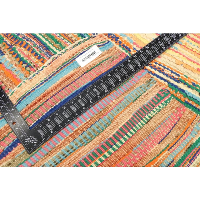 Tribal Vintage Boujad Moroccan Rug - 04'08 X 07'02 For Sale - Image 3 of 9