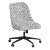 Selby Office Chair in Dottie White For Sale