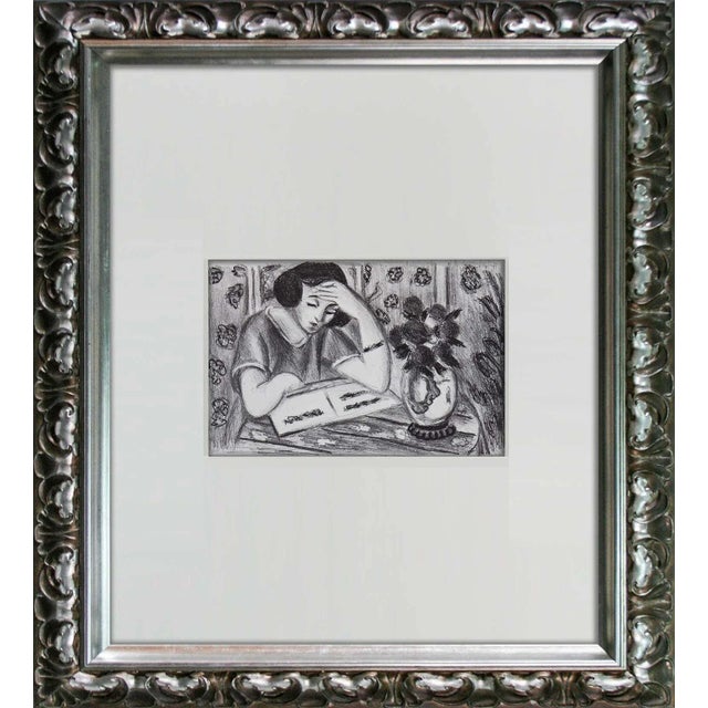 Henri Matisse Jeune Fille Lisant (Young Girl Reading) Limited Edition Lithograph, by Henri Matisse, Wove paper.. Size: 43...