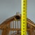 Vintage Architectural Pagoda Aviary Cage in Wood and Bamboo For Sale - Image 10 of 11