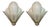 French Art Deco Wall Sconces by Petitot - a Pair For Sale