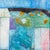 "Still life in blue tones" is captivating mixed media painting that reimagines the traditional still life through an...