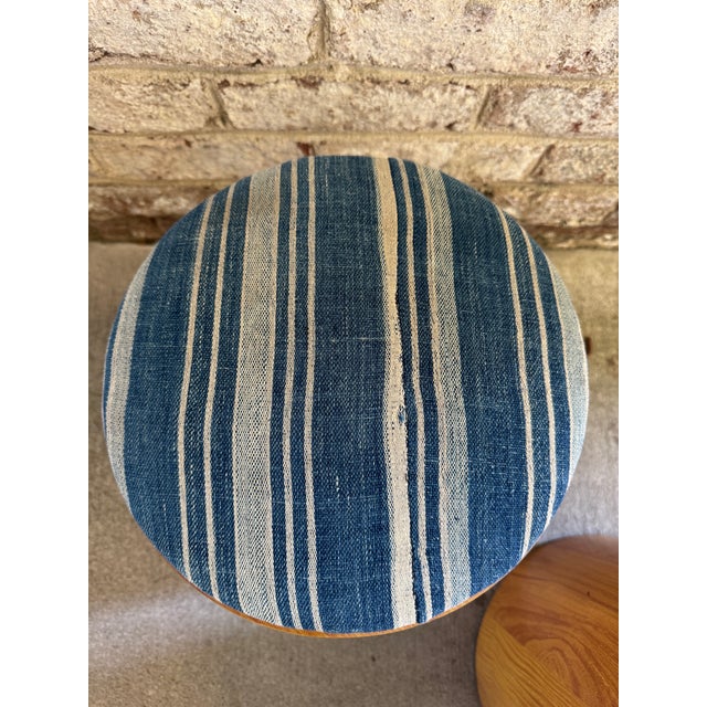 Pair of Vintage Wooden Storage Stools For Sale - Image 10 of 18
