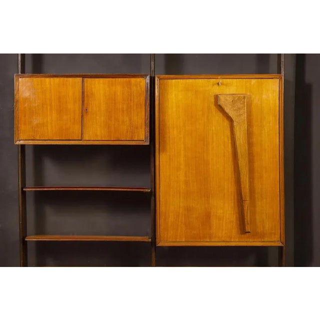 Mid-Century Modern Mid-Century Italian Modular Bookcase, 1950 For Sale - Image 3 of 15