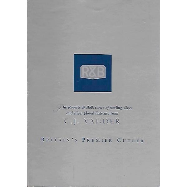 Vintage /New c.j. Vander Silverplate Louis Seize Pattern Flatware Set for 12- 76 Pieces For Sale - Image 11 of 13