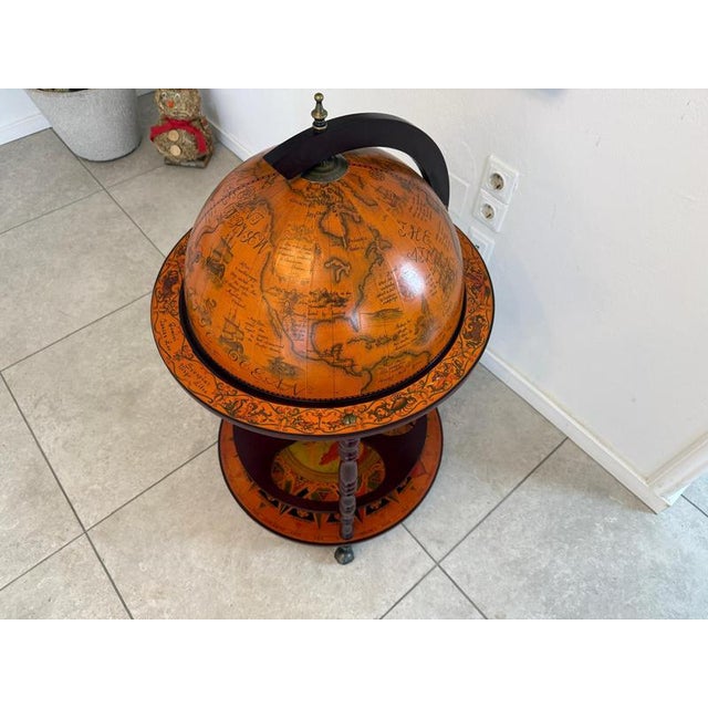 Vintage Globe Bar Cabinet, 1980s For Sale - Image 12 of 14