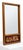 Mid-Century Modern Stunning Vintage Mid-Century Chinese Gilt & Red Lacquer Hand-Carved Chinoiserie Wall Mirror - Hollywood Regency Style For Sale - Image 3 of 7