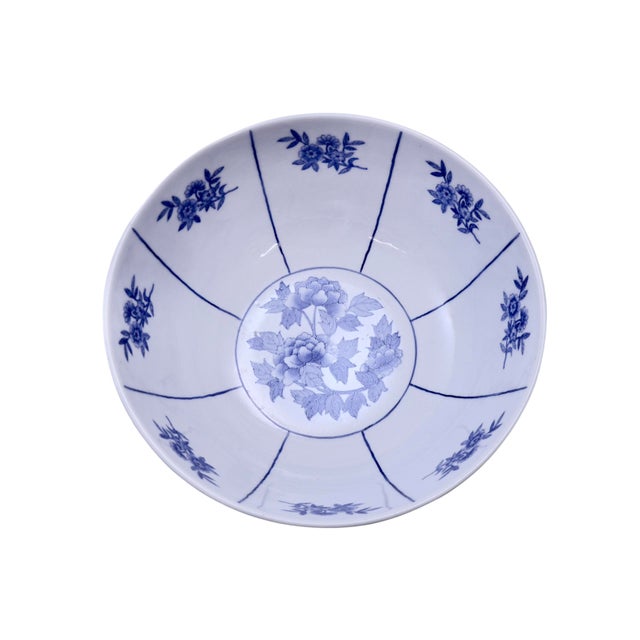 Maitland - Smith Blue and White Chinoiserie Maitland-Smith 10" Bowl For Sale - Image 4 of 6