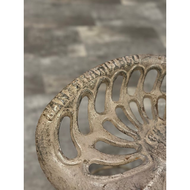 Late 19th Century Baker & Hamilton Cast Iron Bar Stools (Set of 5) For Sale In New York - Image 6 of 7