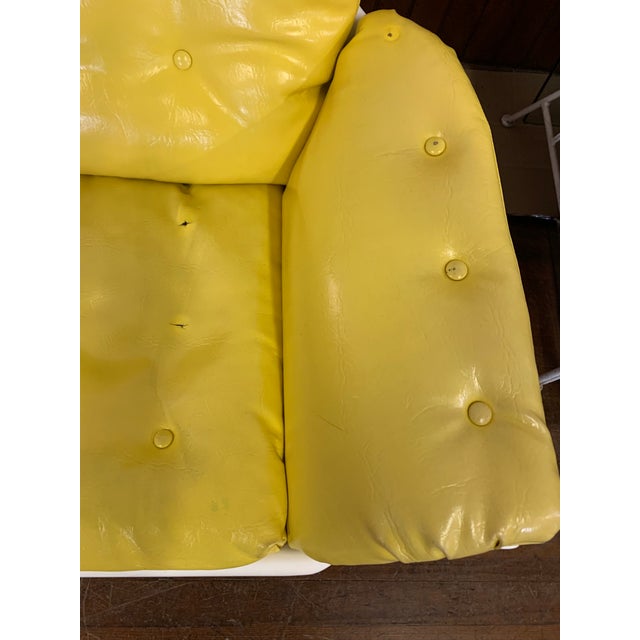 1970s Mid Century Swivel Space Age Chair in the Style of Morris Futorian For Sale - Image 5 of 9