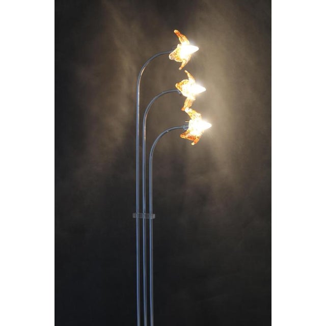 Floor Lamp in Murano Glass, Italy, 1980s For Sale - Image 12 of 15
