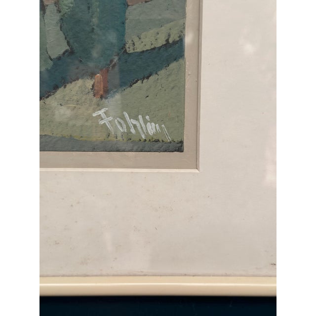 Mid 20th Century Gunnar Fohlin, Trees, 1960s, Oil on Paper, Framed For Sale - Image 5 of 18