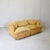 Vintage Confidential Two-Seater Modular Sofa in Ochre Suede by Alberto Rosselli for Saporiti, Italy, 1970s For Sale - Image 11 of 11