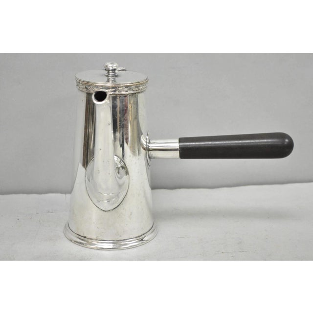 Antique Gorham "The Windermere Hotel" London Silver Plated Coffee Tea Pot For Sale In Philadelphia - Image 6 of 15