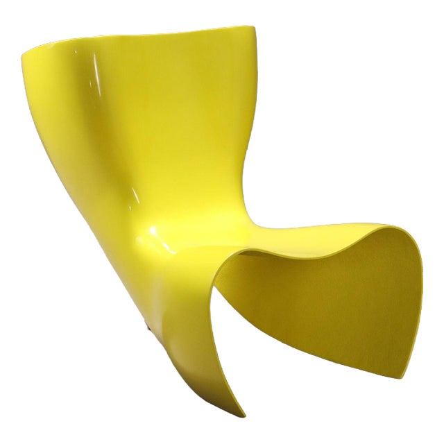 Vintage Cappellini Felt Chair by Marc Newson, Italy, 1990s For Sale