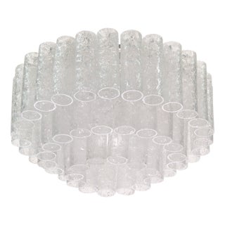 Cascading Doria 17 Murano Flush Mount from Doria Leuchten, 1960s For Sale
