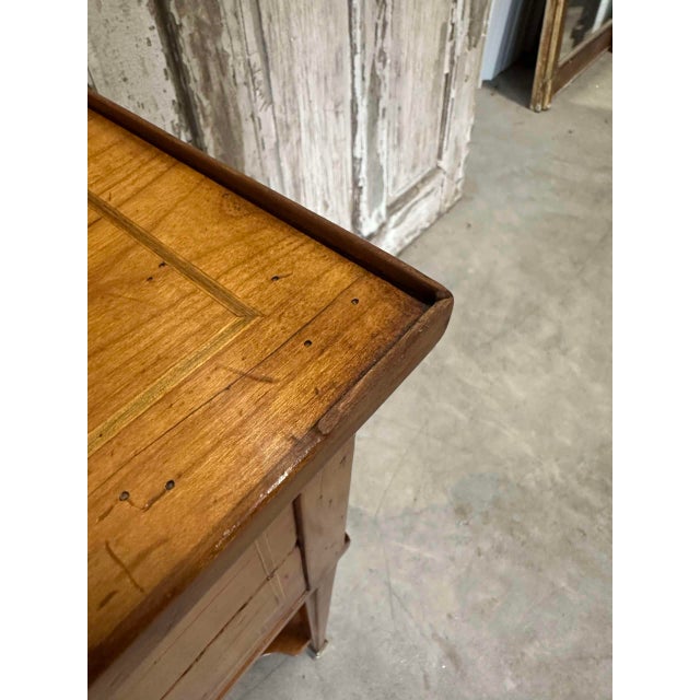 Vintage Bedside Tables in Cherry Wood, France, 1970, Set of 2 For Sale - Image 6 of 13