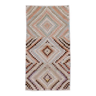 Galerie Shabab Collection Mid-20th Century Turkish Anatolian Throw Rug For Sale