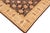 Shabby Chic Oriental Ziegler Aubergine/Beige Wool Rug - 9'0'' X 12'0'' For Sale - Image 4 of 10