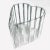Mid-Century Modern 1960s Mid-Century Modern Multiple Glass & Aluminum Frame Panels Heart Shape Candle Holder For Sale - Image 3 of 6