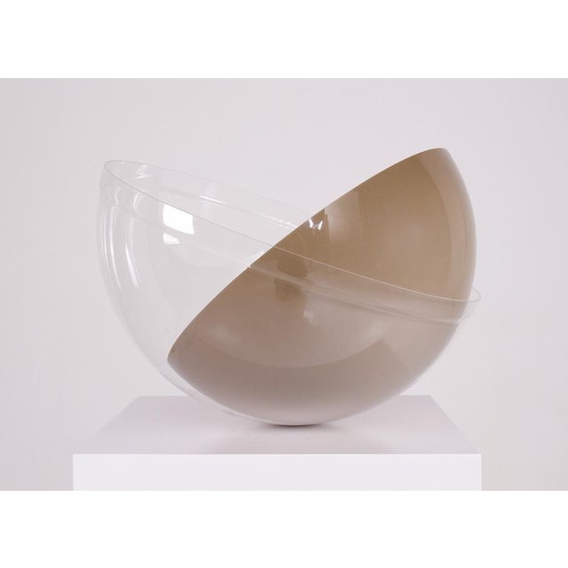 Metal Marble Mushroom Lamp by Frank Bentler, 1970s For Sale - Image 7 of 10