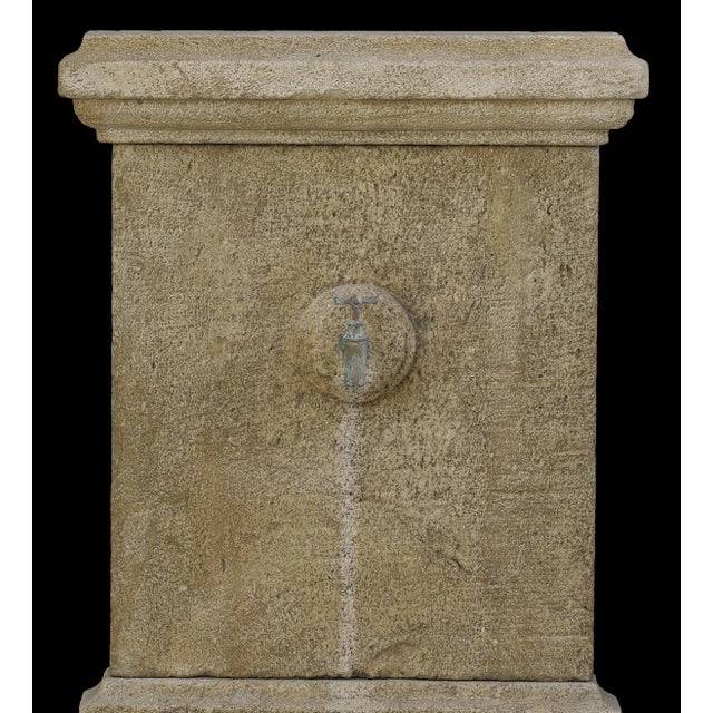 15th Century & Earlier 15th Century and Earlier Old Stone Fountain. Antique Fountain Small Garden Fountain. Wall Fountain. For Sale - Image 5 of 5